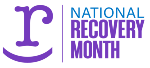 National Recovery Month logo